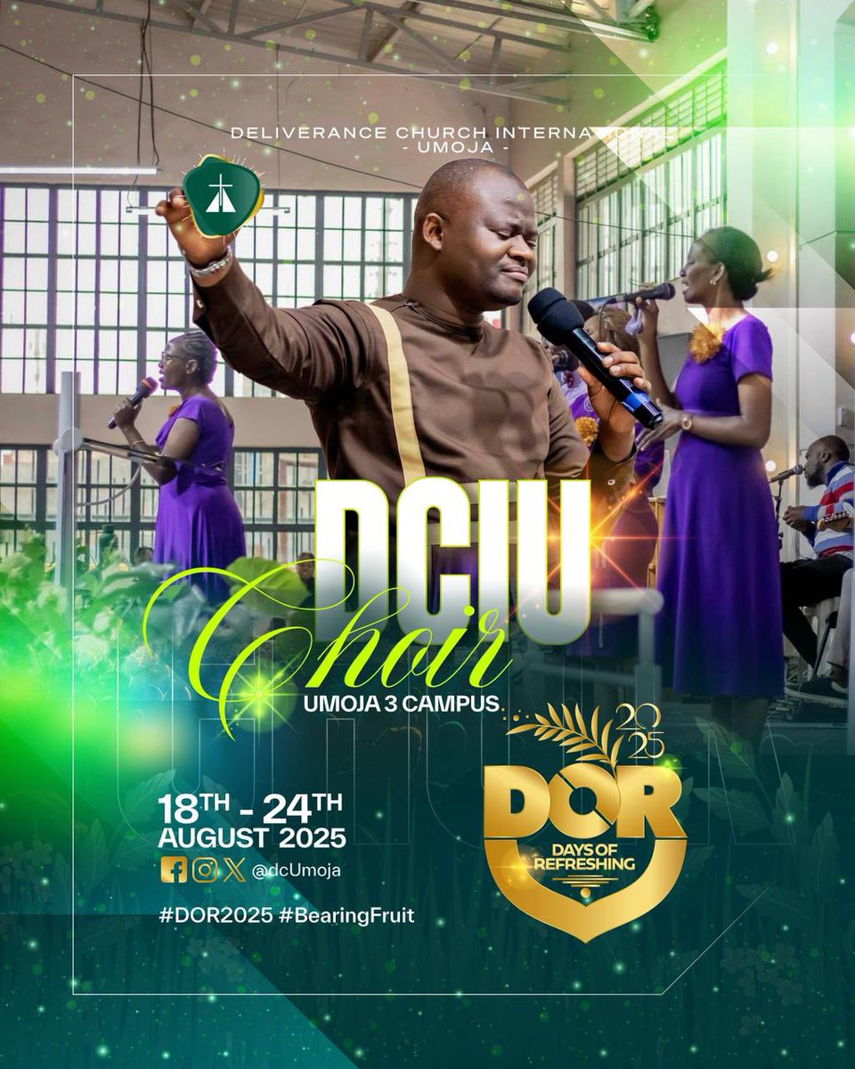 DORConf's tweet photo. #DOR2025 Day 4 Devotions with Ev. Priscillah Wafula! Leading worship is our team from the Umoja 3 Campus. Do join us and watch on Facebook https://t.co/VB6HZJMm75 
YouTube https://t.co/QiAp6OLltQ
Website https://t.co/Js9QpTJwb1
#BearFruit https://t.co/qixqUwFDej