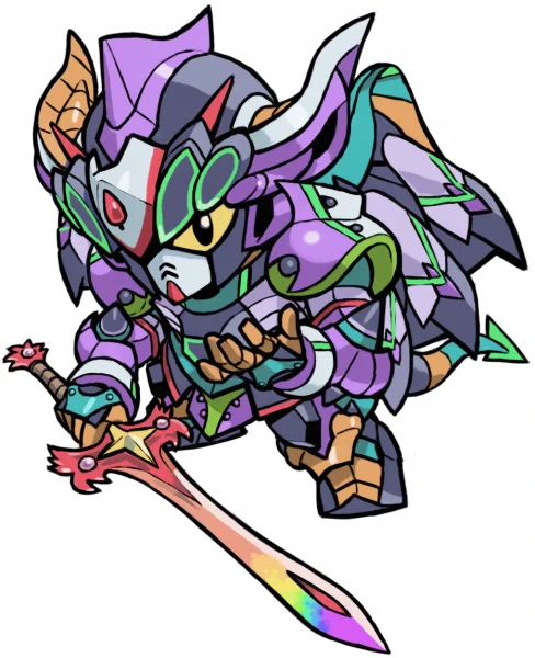 黒竜騎士ジフレド。薔薇騎士シャロンは「バカな!」と叫んだ。