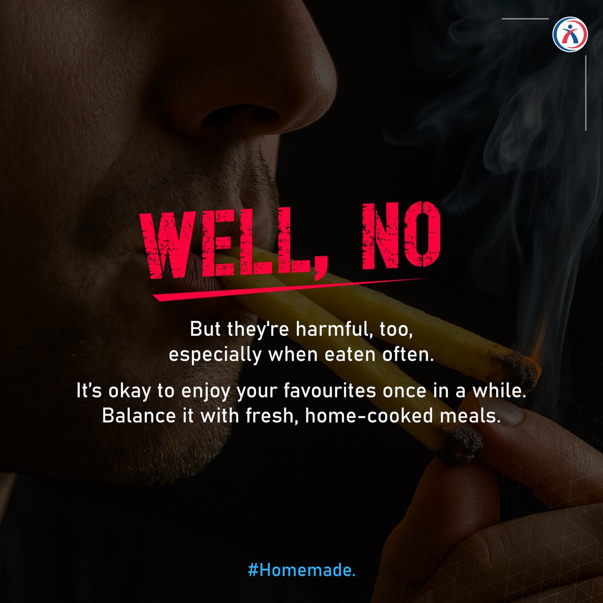 Are fries🍟 more dangerous than smoke🚬? Here is your answer.

#healthtips #healthychoices #junkfoodfacts #smokefacts #wellnesstips #eatwisely #lifestylematters #healthawareness