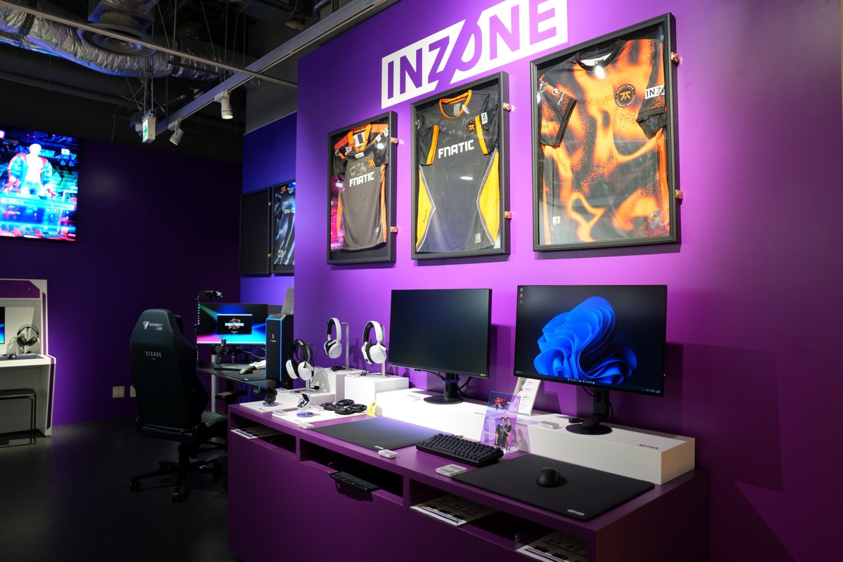 ◤ #ソニーストア銀座 INZONEコーナーリニューアル ◢
 
INZONE 新ラインアップも体験できる新たなゲーム空間『GAMERS LOUNGE | ZONE:0』がソニーストア銀座に登場！

INZONEをはじめ、SecretlabやGALLERIAなどの最先端のギアで特別なゲーミング環境を構築。