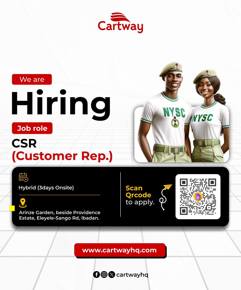 adedotunglobal's tweet photo. We need CMs. https://t.co/mTot5zOmdQ