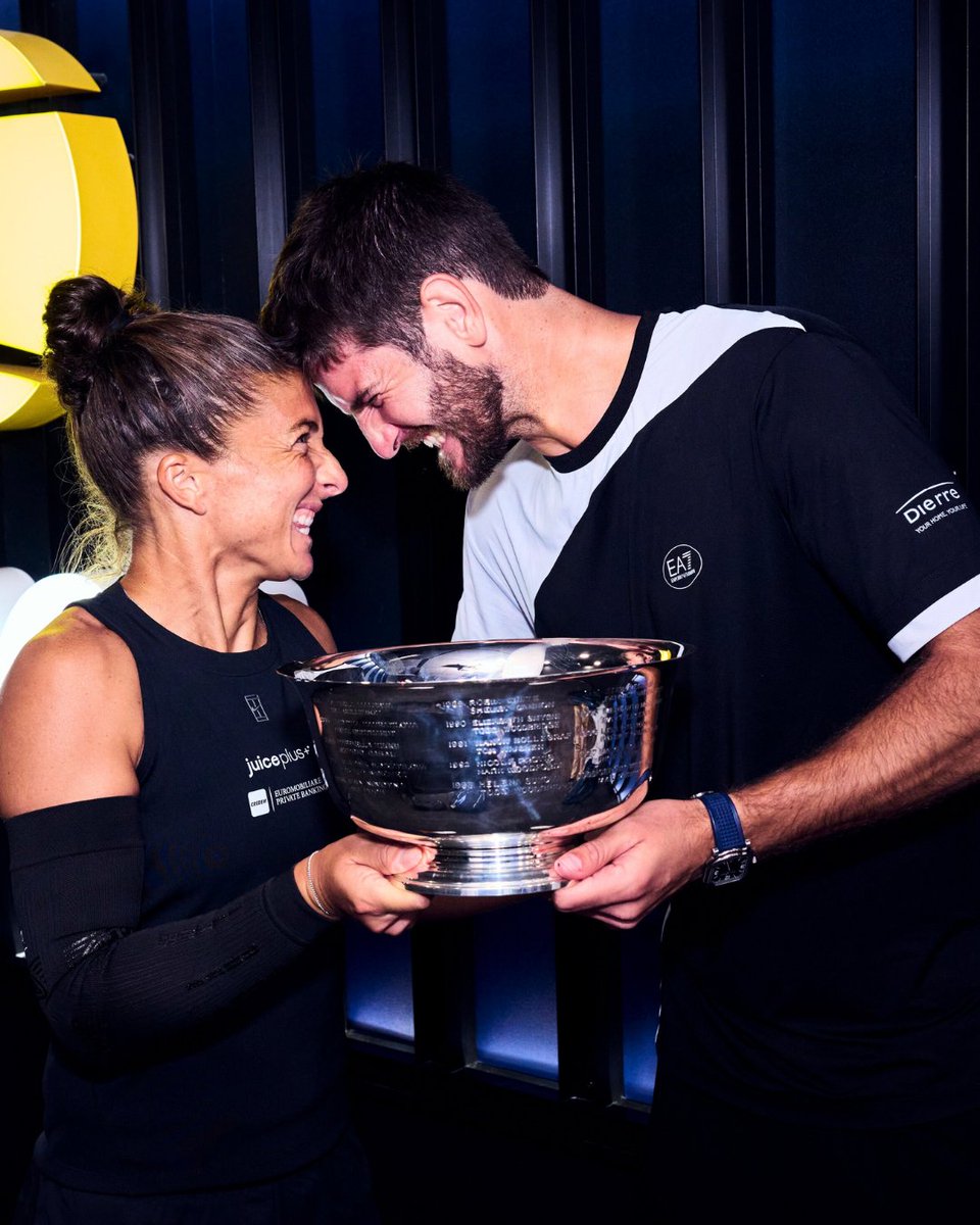 federtennis's tweet photo. Buongiorno così 🏆😍

#USOpen https://t.co/oBDfMZ6YeZ
