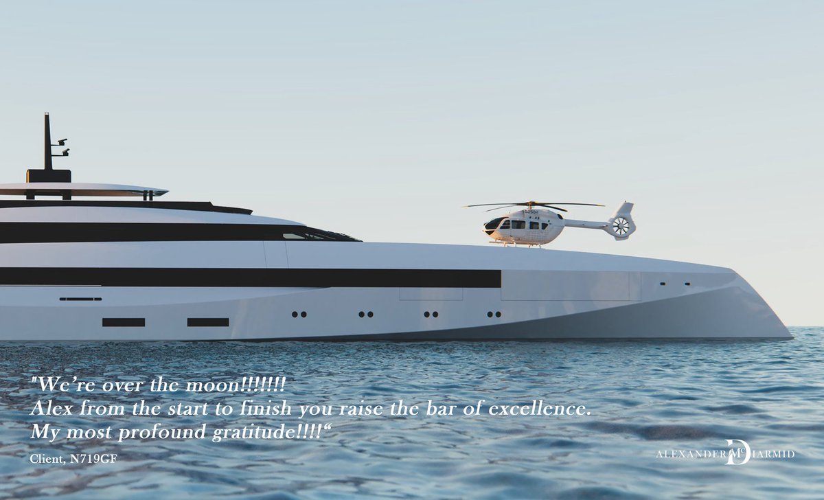 A Budgie for the Boat… while raising the bar of excellence.

Join us at the forthcoming Monaco Yacht Show !
 
To discuss all aspects of superyacht design and VIP aviation completions.

Please contact us to arrange a meeting:
studio@mcdiarmid-design.com