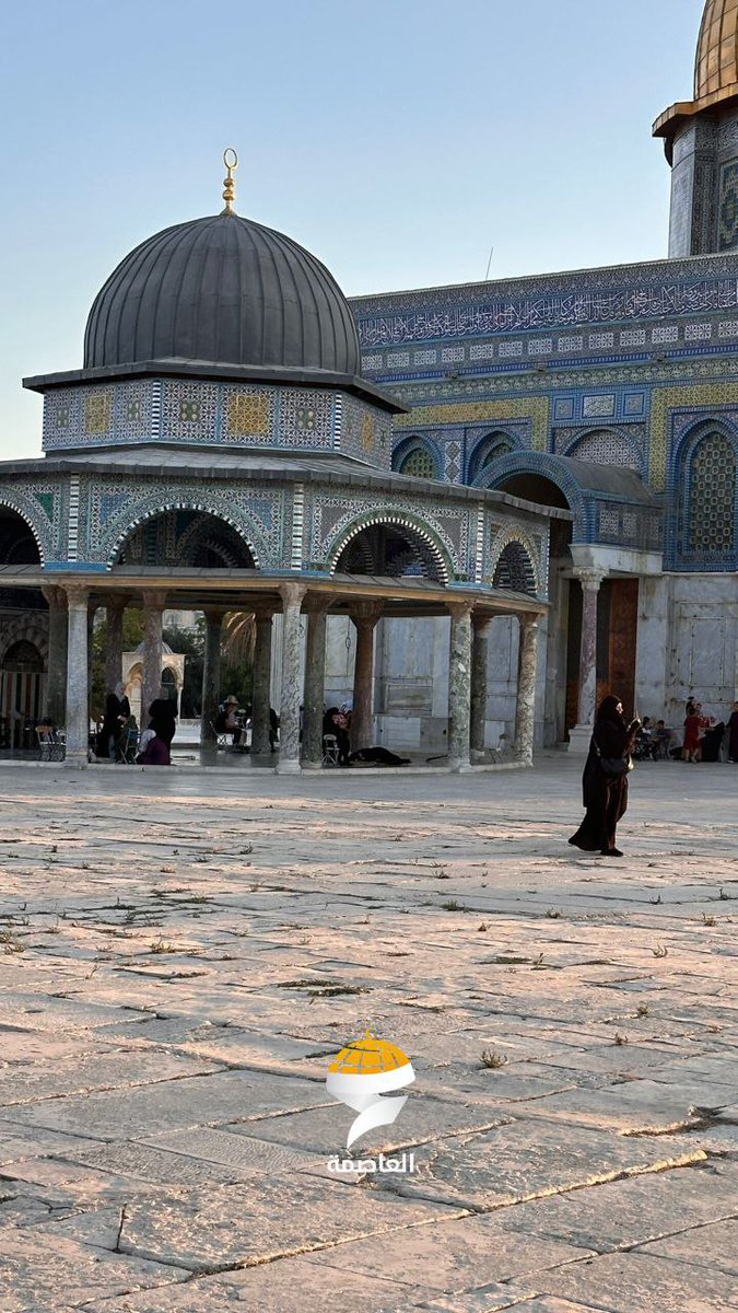 صور من رحاب المسجد الأقصى المبارك قبل قليل ♥