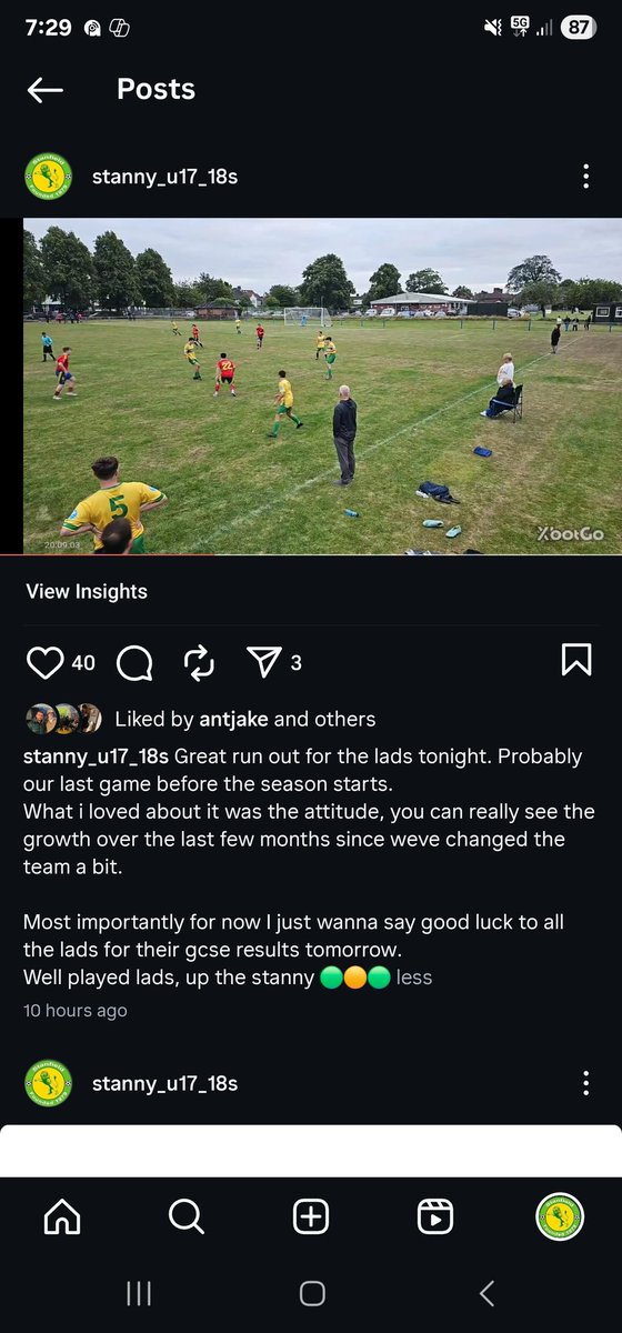 Last pre season game probably. 
Massive growth in attitudes and effort after integrating a few new players.

Been a tough summer against some tough teams, some good moments, some humbling moments. 

All growth.