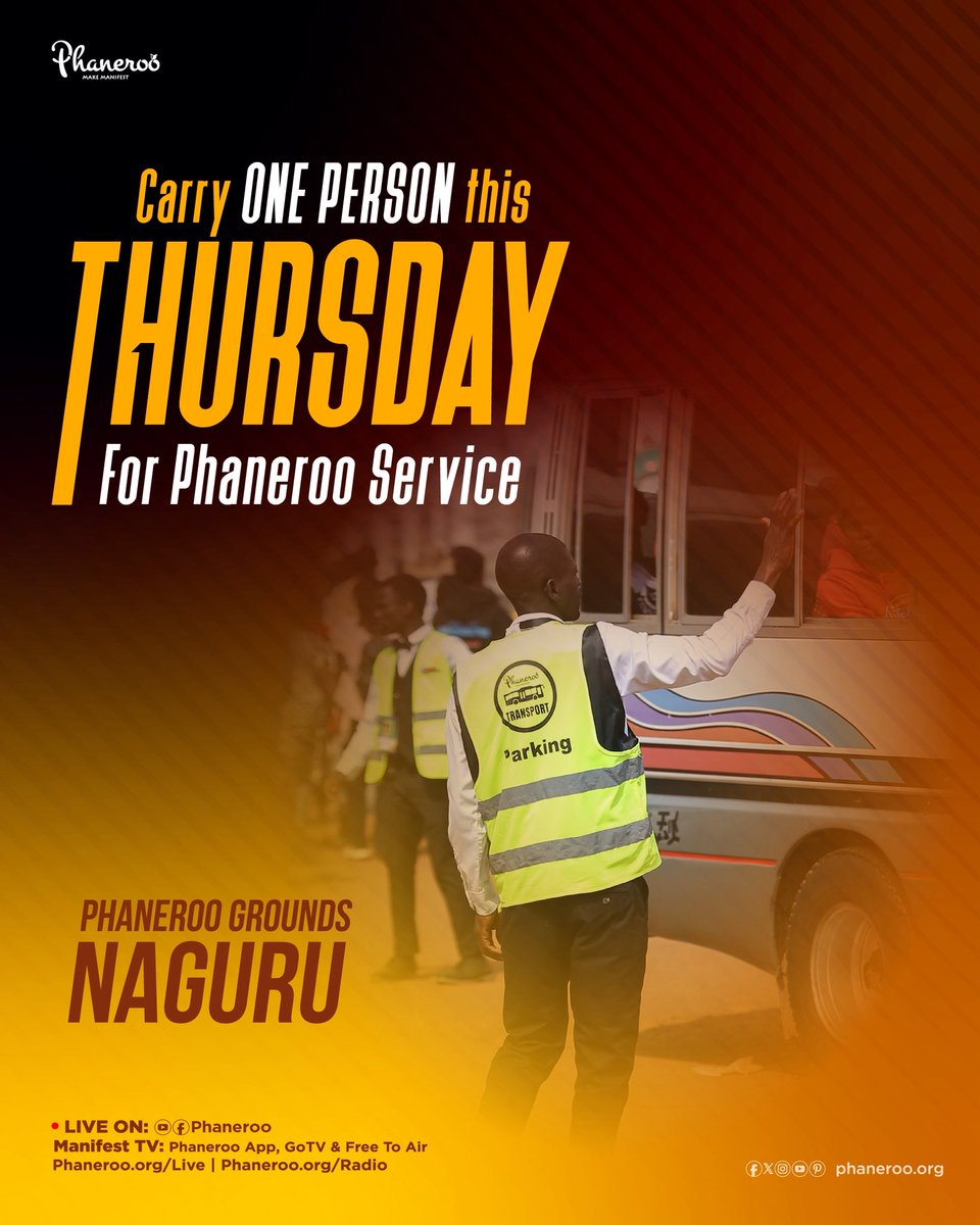 Clergi_M's tweet photo. "Please bring one person on Thursday"
~ Apostle Grace Lubega ππ§‘
#BringSomeoneToService https://t.co/A89M6qpOJK