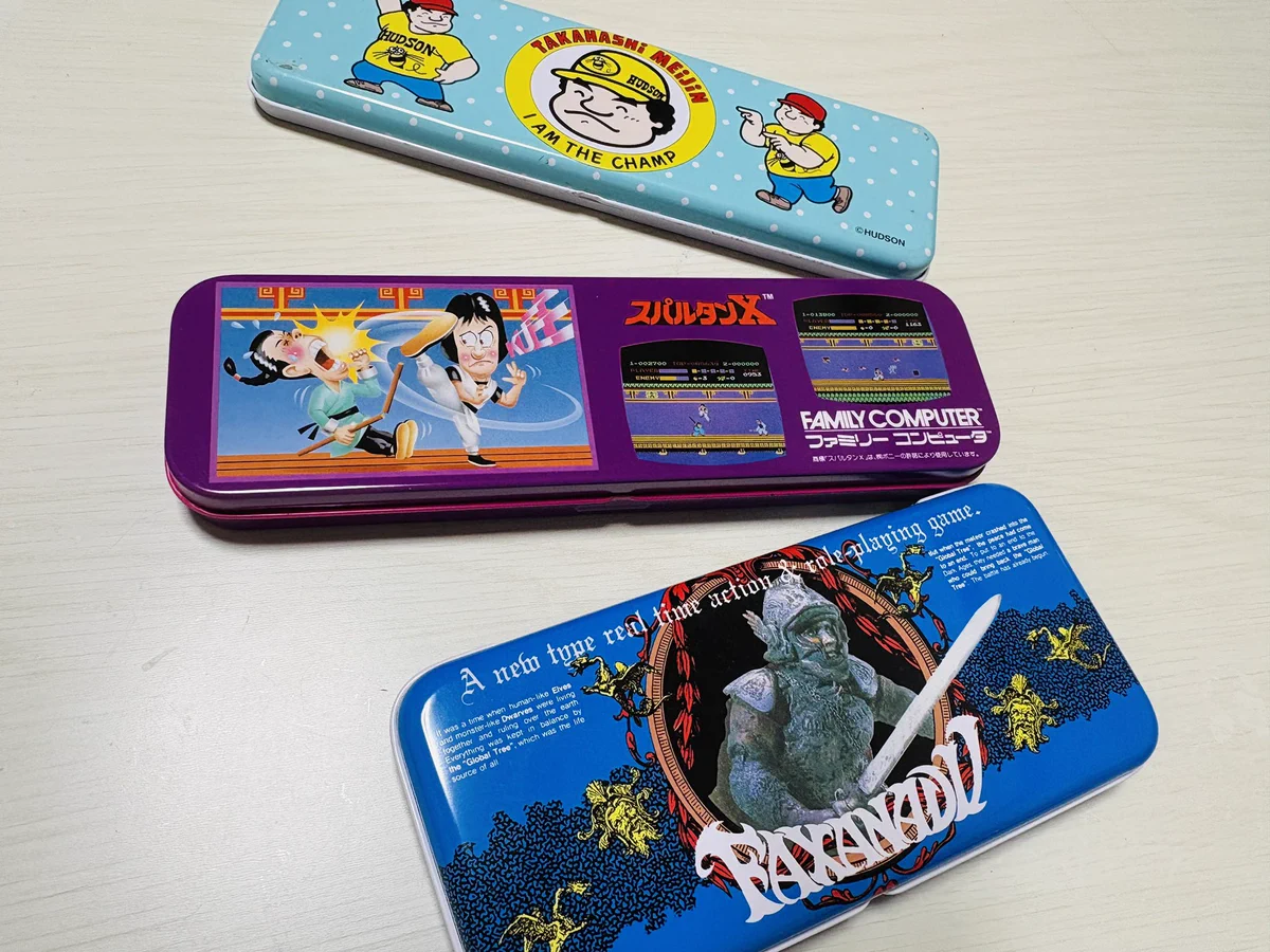 ファミコン　カンペン　缶ペン　スパルタンX　筆箱　未使用未開封 Gy2xzbIaYAA98Re?format=webp&