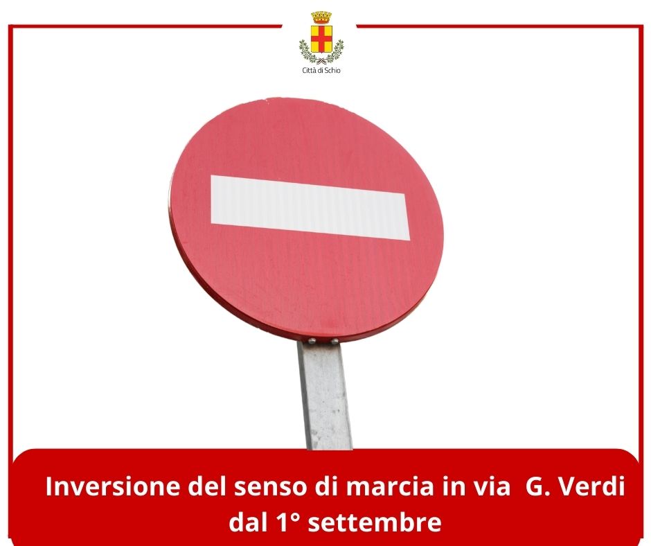 Approvato l’avvio, dal 1.09 al 31.12 di una sperimentazione viabilistica che prevede l’inversione del senso di marcia in via Verdi. La modifica sarà accompagnata da una campagna di rilevamento del traffico su via Verdi e sulle vie limitrofe.
Info tinyurl.com/yc5srmyz