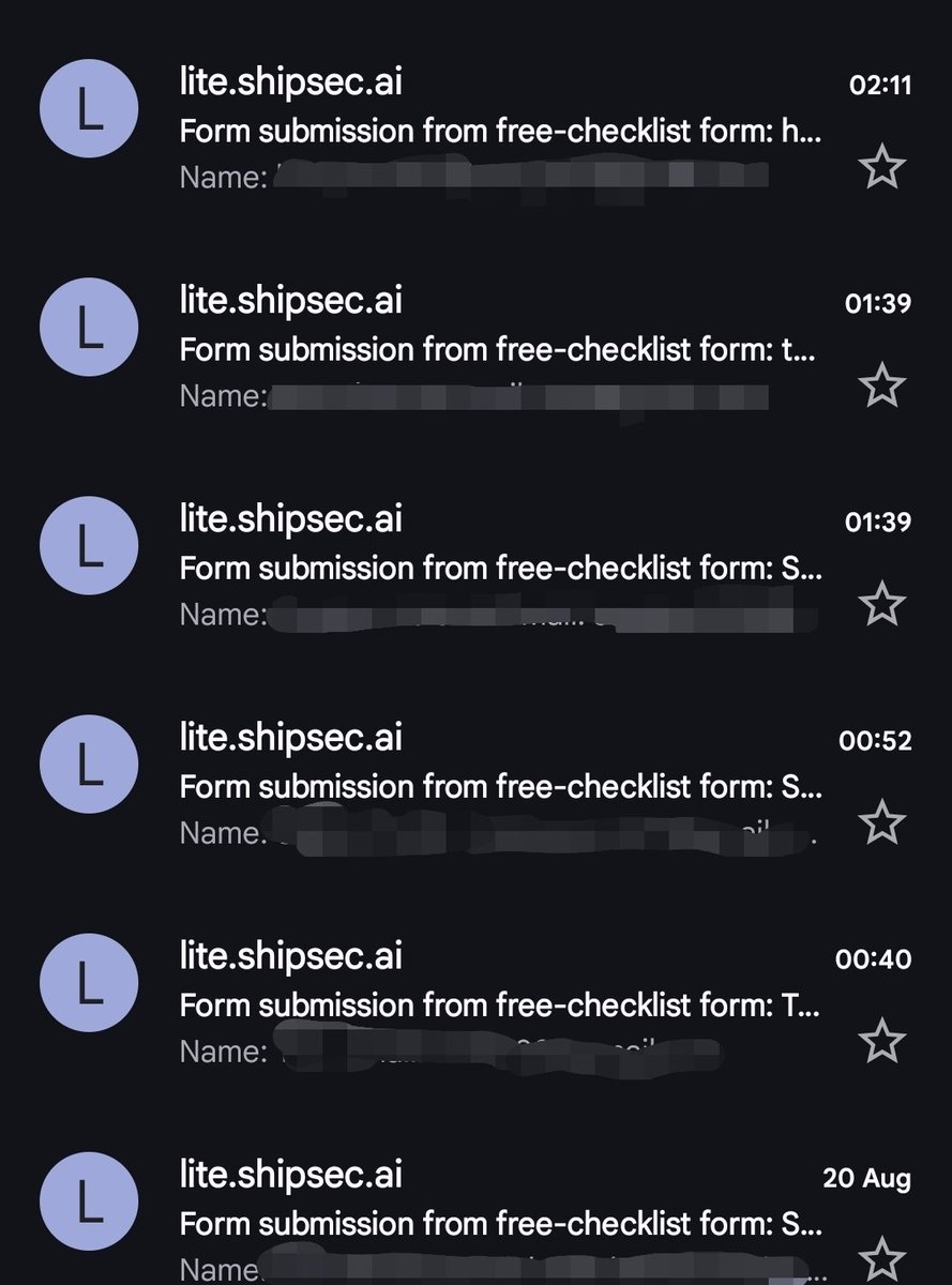 It's been &lt;3 hours and I already see over 6 ppl downloading the checklist.