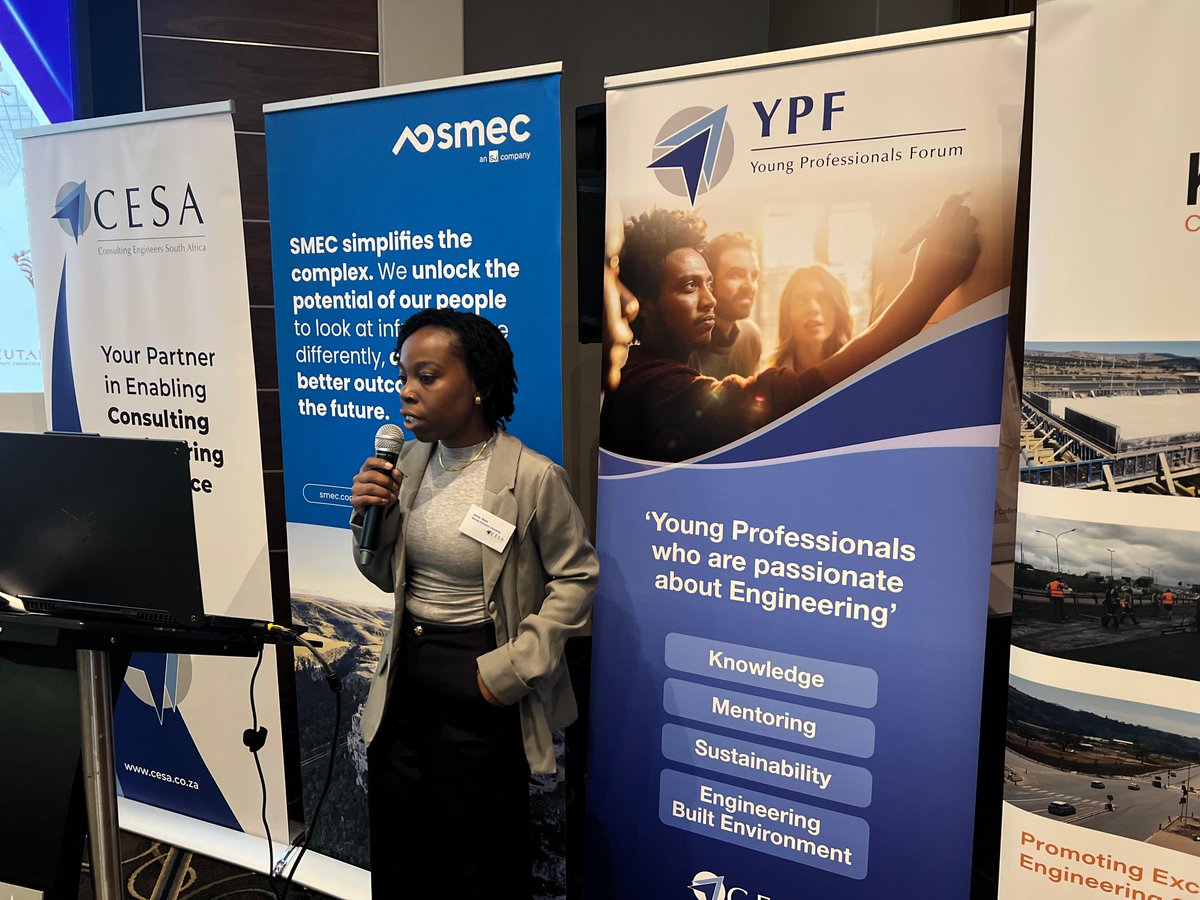 CESA_YPs's tweet image. We begin with Session 5, a vital discussion on Ethics, Leadership &amp;amp; Responsibility, facilitated by Zinhle Setati, Civil Engineering Technologist, Maanda Dimension Consulting.

#YPImbizo2025 
#EngineeringEthics
#CESAAdvocacy
#YoungProfessionals
#EngineeringTheFuture
#Collaboration