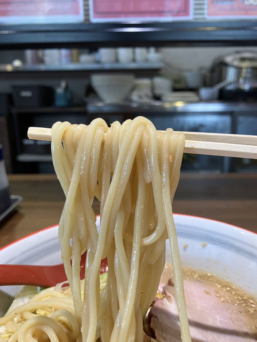 hone_men's tweet photo. 五代目むじゃき @ 那珂市

冷やし辛ネギ味噌ラーメン
水餃子

さっぱりしてて美味しいね😊
ご馳走さまでした♪ https://t.co/0OaFLtIjEe