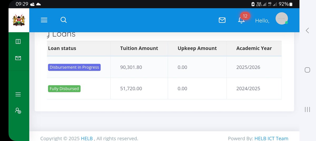 fellabrandy1's tweet photo. @HELBpage Hello, the money allocated to me was that half of it was sent as tuition fees, and now I can see my upkeep reading 0.00 I guess there's something to be corrected 
@KK PLEASE ASSIST 🙏🏼 https://t.co/8j5hSj6jrC