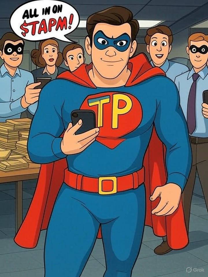 tapm_token's tweet photo. ☀️ GM TAPM Tribe!
The grind never stops 🔥
Our journey is just beginning—let’s keep the vibes high &amp; the movement alive 💎

Hop in 👉 https://t.co/ZcjCfAc3qw
#TAPM #CryptoFamily #CommunityFirst https://t.co/qze2HNuZqx