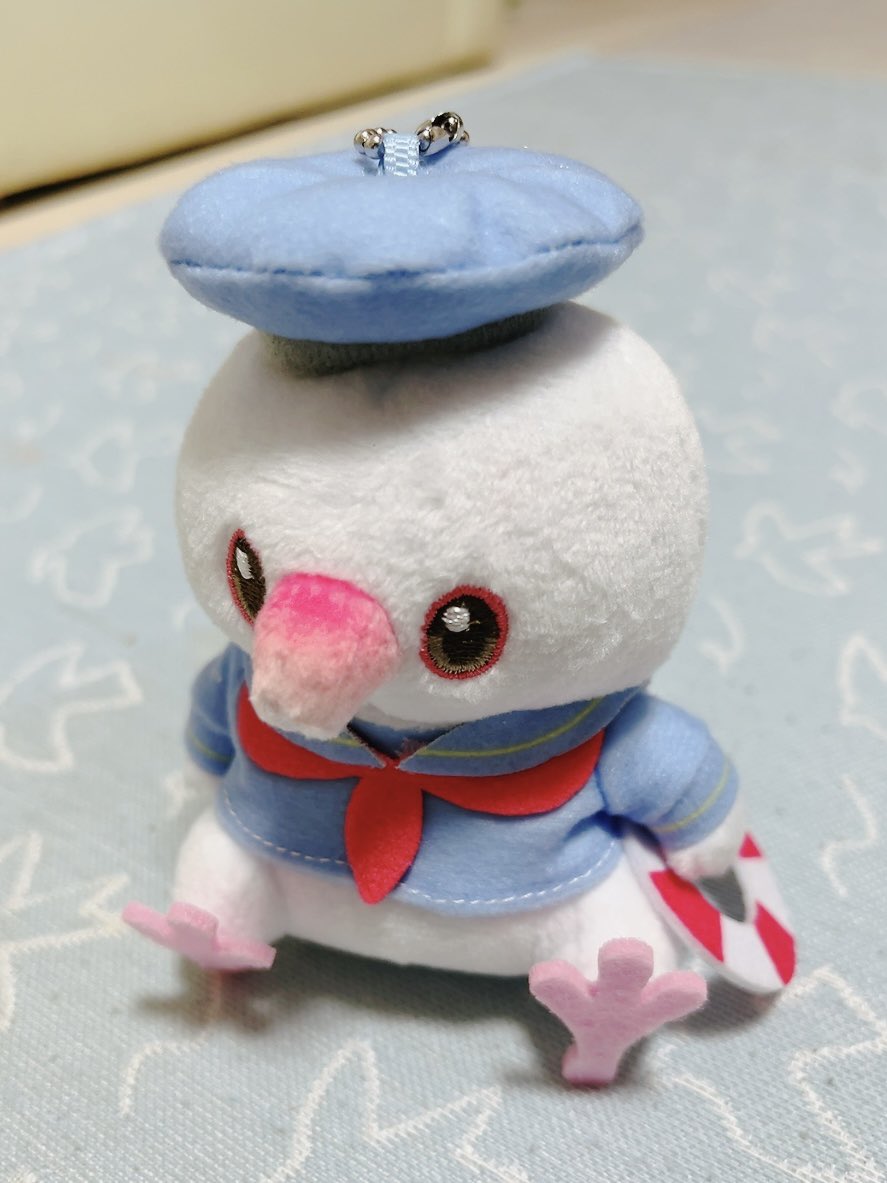 khk_msr's tweet photo. UFOキャッチャーで、ゆとり屋さんの文鳥ちゃんマスコットをゲット✨️
とても可愛くて、また仲間が増えた🕊️ https://t.co/Ta3Hmq5QuA