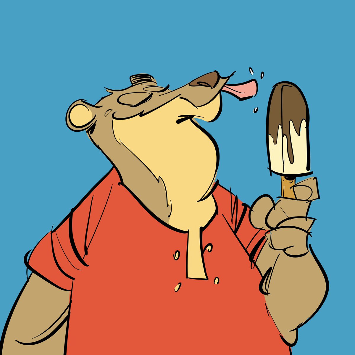 Bear with an ice cream

#bear #icecream #art #ink #comic #comics #illustration #drawing #digitalart #character #characters #characterdesign #cartoon