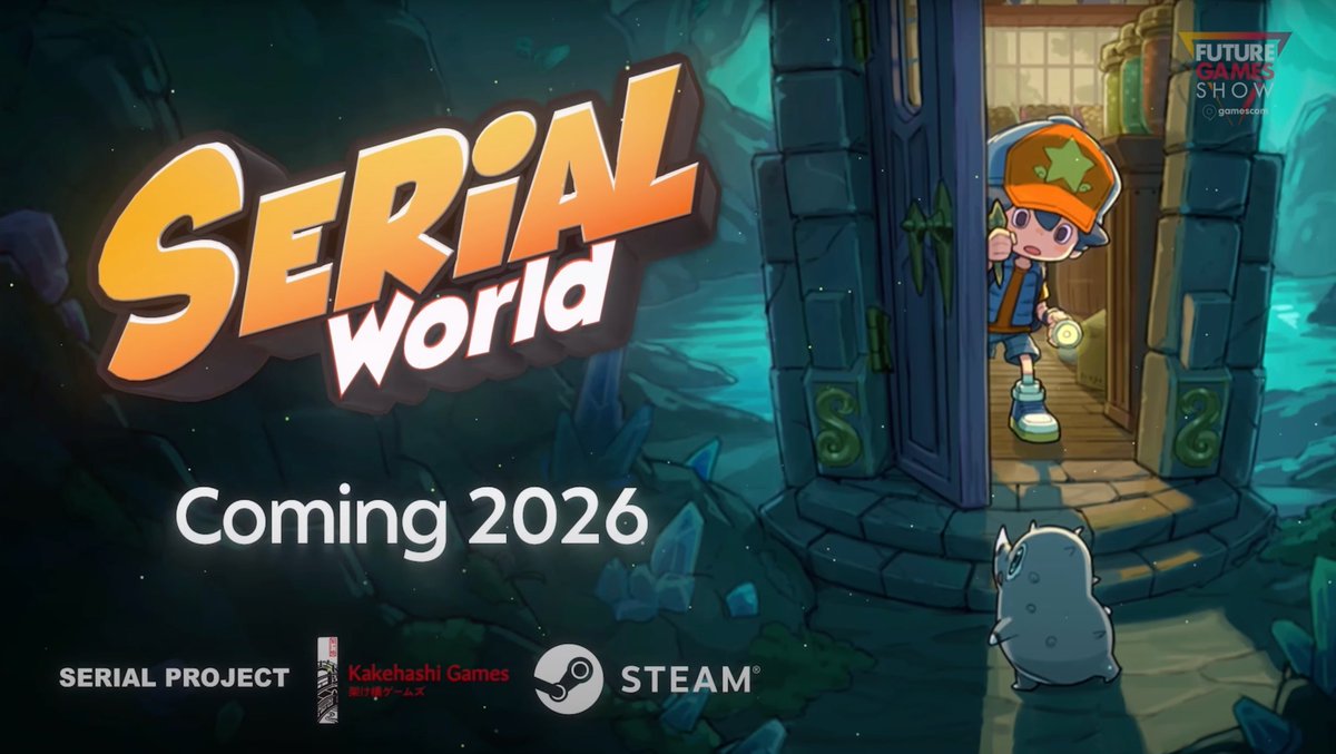 SerialWorld_Jp's tweet photo. Feature Game Show はご覧になりましたか？
ここで Serial World の海外向け発表をしました！
会場に出現するアニマたちの絶妙な空気感は必見です！
#SerialWorld #FGS https://t.co/g5qZlqXr28