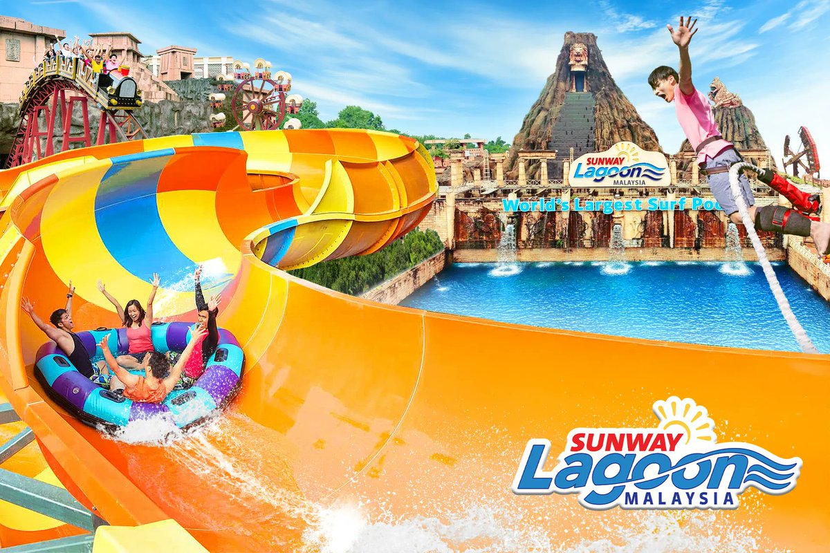 wisataapp's tweet photo. Liburan ke Sunway Lagoon Malaysia? Cek lokasi, HTM, &amp; tips hemat agar pengalaman makin seru! https://t.co/XgzTpzOBNX