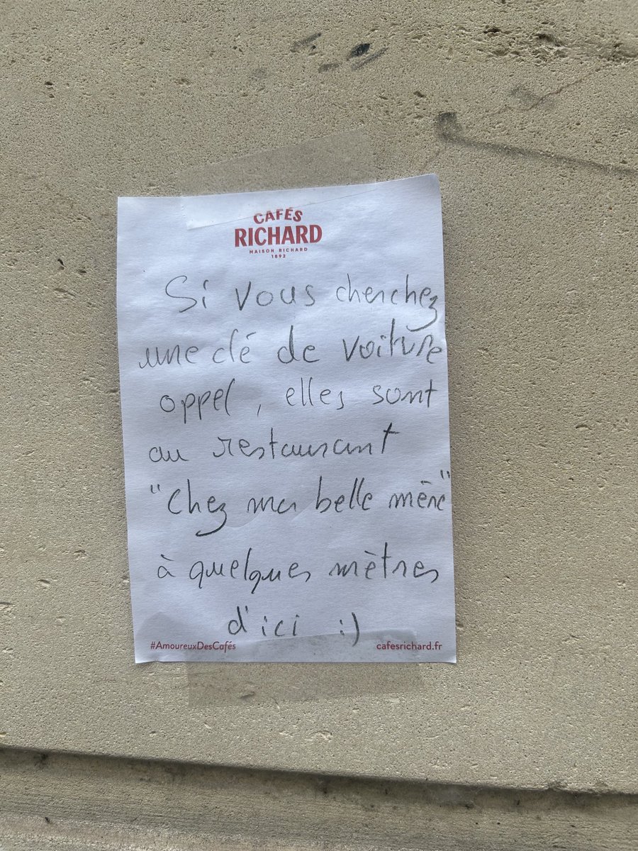 Ça redonne pas foi en l’humanité, ça ?
#EncoredesGensBien