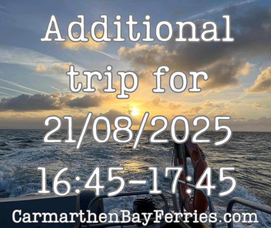 CarmarthenBayFerries tweet media