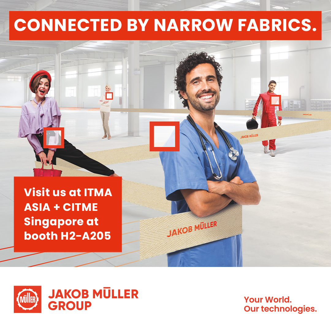 138 years of weaving innovation, worldwide.

 #JakobMüller #NarrowTextile #Tape #SystemSolution