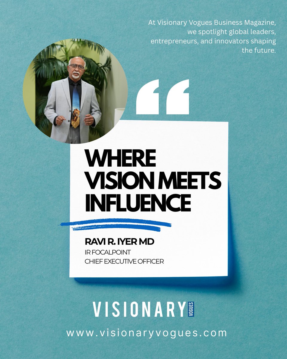 𝐖𝐡𝐞𝐫𝐞 𝐕𝐢𝐬𝐢𝐨𝐧 𝐌𝐞𝐞𝐭𝐬 𝐈𝐧𝐟𝐥𝐮𝐞𝐧𝐜𝐞 ✨

At Visionary Vogues Business Magazine, we spotlight global leaders, entrepreneurs, and innovators shaping the future. 🌍💡

Are you ready to be seen on a global stage? 📖

 #VisionaryVogues #BusinessMagazine #GlobalLeaders
