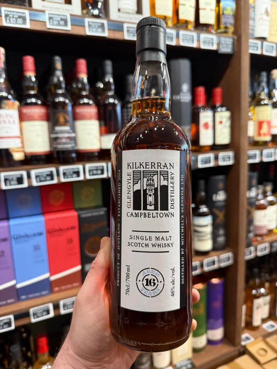 Kilkerran 16 Years Old 2025 Release 💛🥃

aberdeenwhiskyshop.co.uk/products/kilke…

Super excited to have the latest Kilkerran 16 year old release now available in store and online.  A mix of 60% bourbon casks and 40% Sherry  casks 🥃