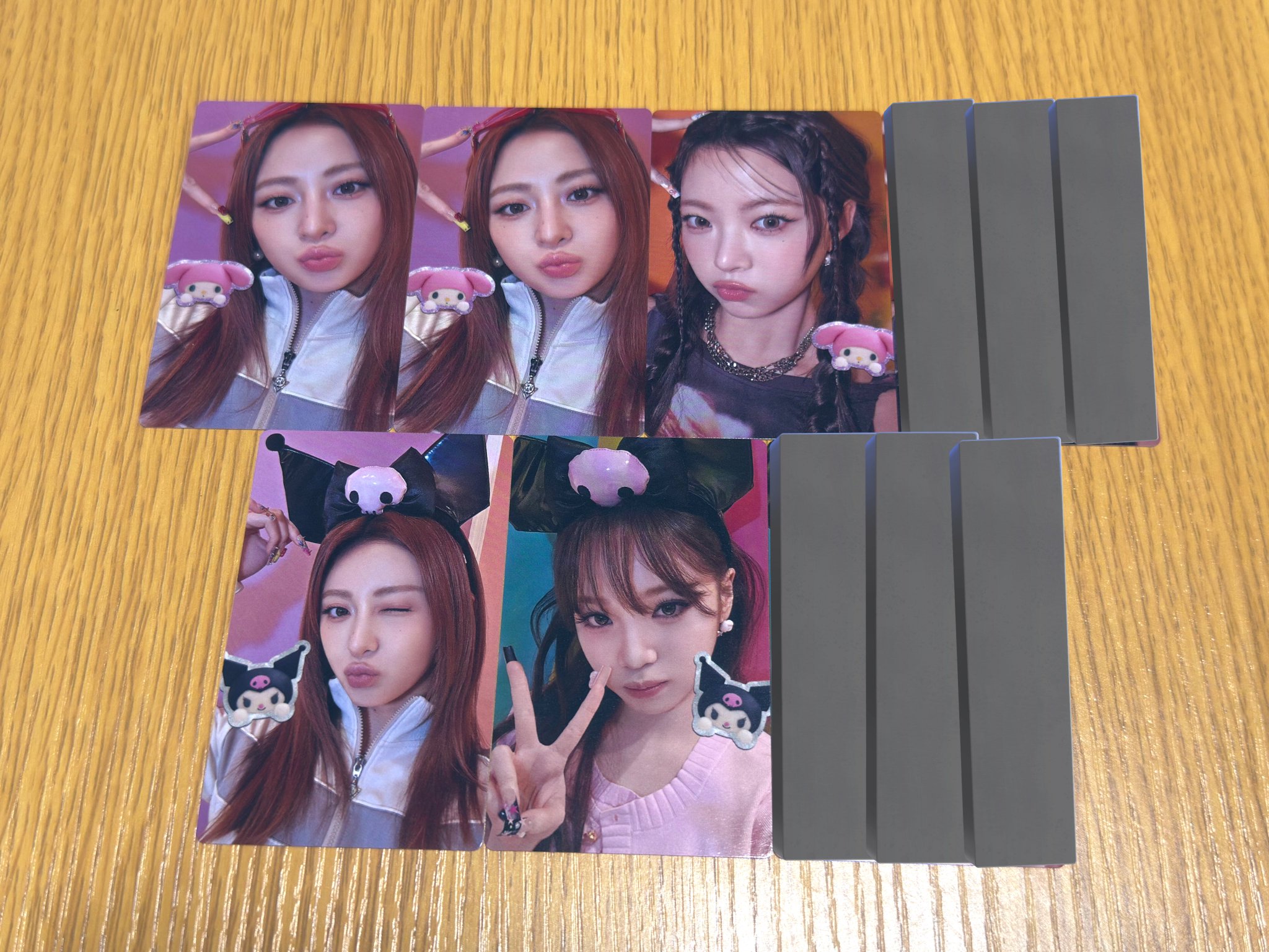 le sserafim DIFFERENT マイメロ クロミ盤 トレカ ×5