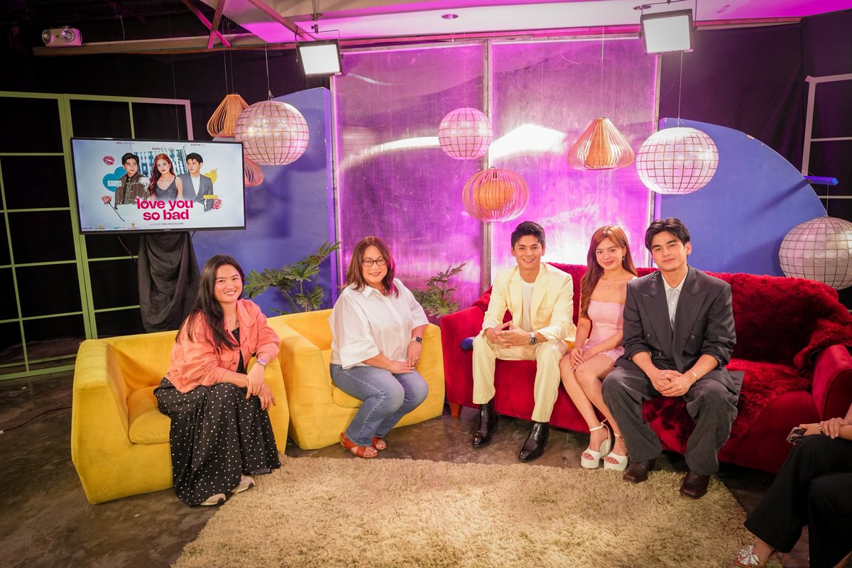 Sparkle_GMA's tweet photo. EXCITEMENT IS REAL! 🩵🩷💛

“Love You So Bad” is coming your way! 🎬

GMA Pictures, Regal Entertainment and Star Cinema join forces for “Love You So Bad.” Starring Will Ashley, Dustin Yu, and Bianca De Vera. Directed by Mae Cruz Alviar.

#WillAshley #DustinYu #BiancaDeVera https://t.co/44y9hMplrz