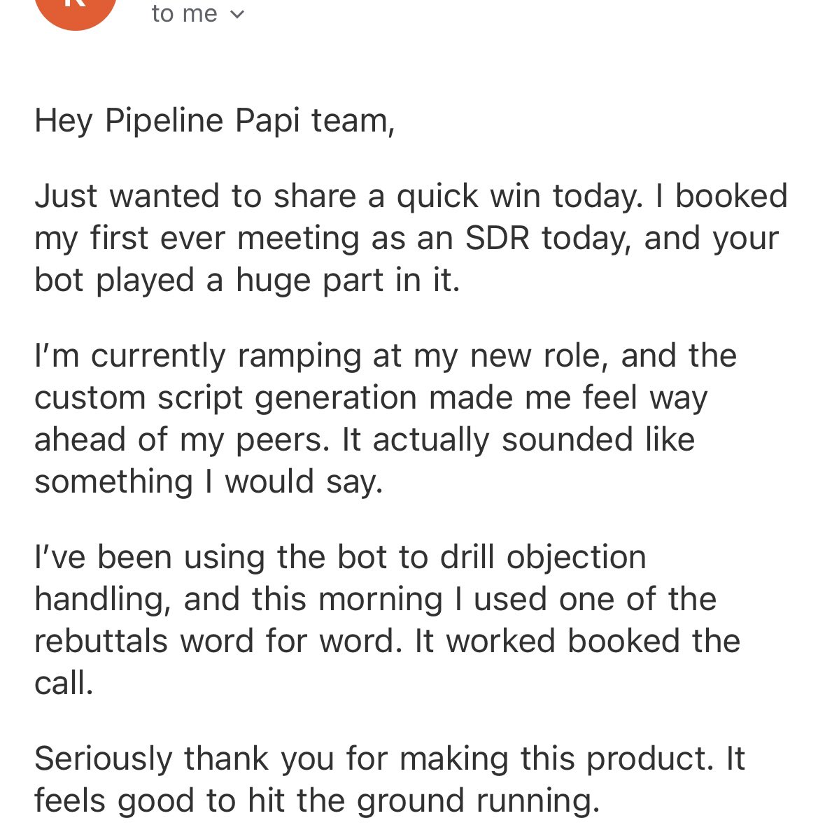 Pipeline_papi's tweet image. Few big updates on Pipeline Papi Bot 👇
- Just crossed 100 users. Wild. Grateful to be helping that many SDRs sharpen their game
- Whole new UX + backend getting built right now
- Think of it like Bot v2: better in every way
- Deeper scrapes, sharper personalization, enriched…