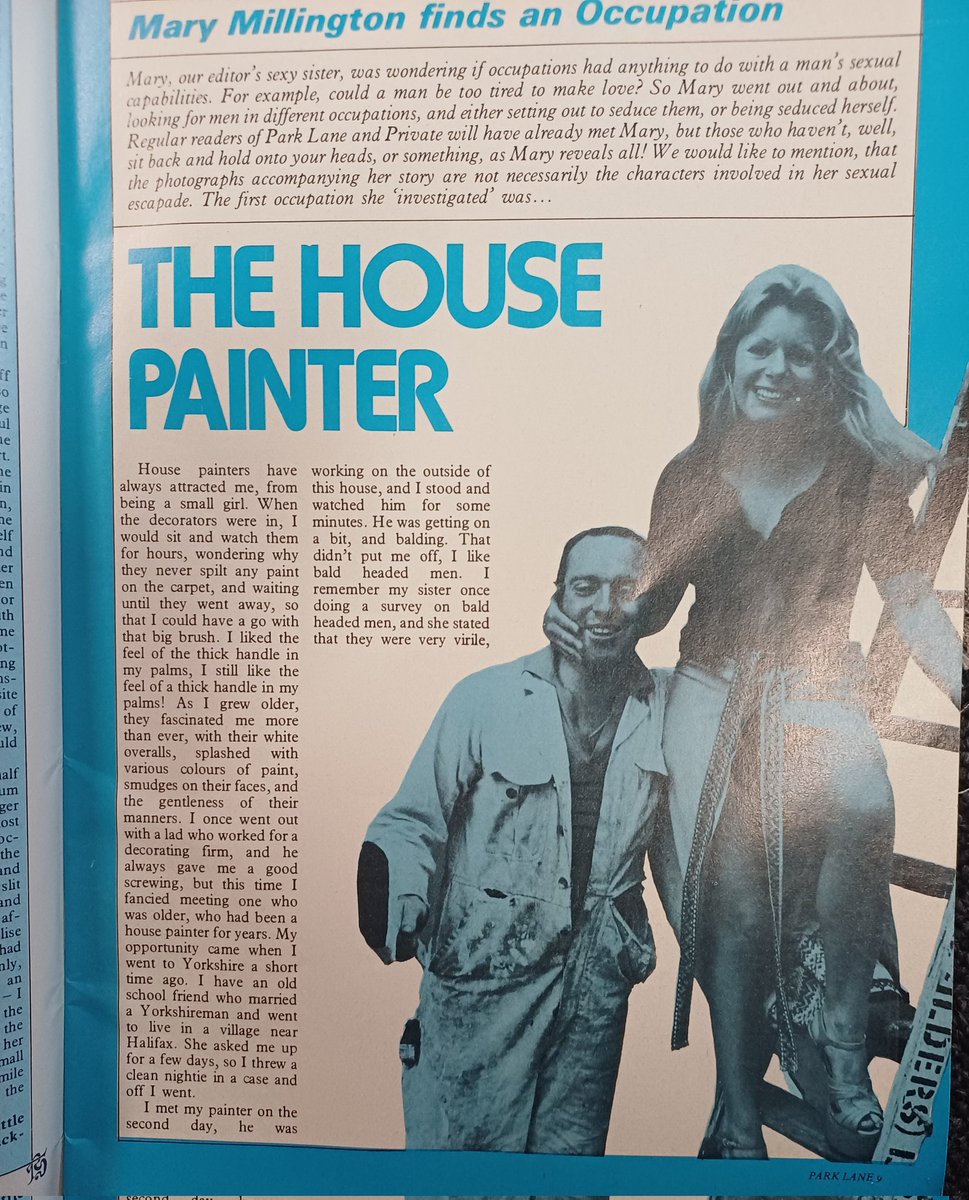 <a href="/millingtonmary/">Mary Millington</a>  the postman certainly didn't  disappoint me this morning another mary millington magazine came through the post this morning laaaaaavely