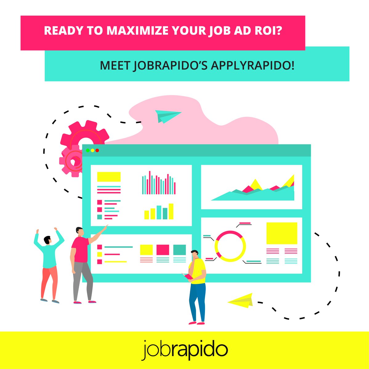 🚀 Boost job ad ROI with Jobrapido! Applyrapido let you track, optimize &amp; hire smarter. 📊 Real-time insights ✅ Seamless apps
👉 Contact us to know more📩 bit.ly/3ZOwanp