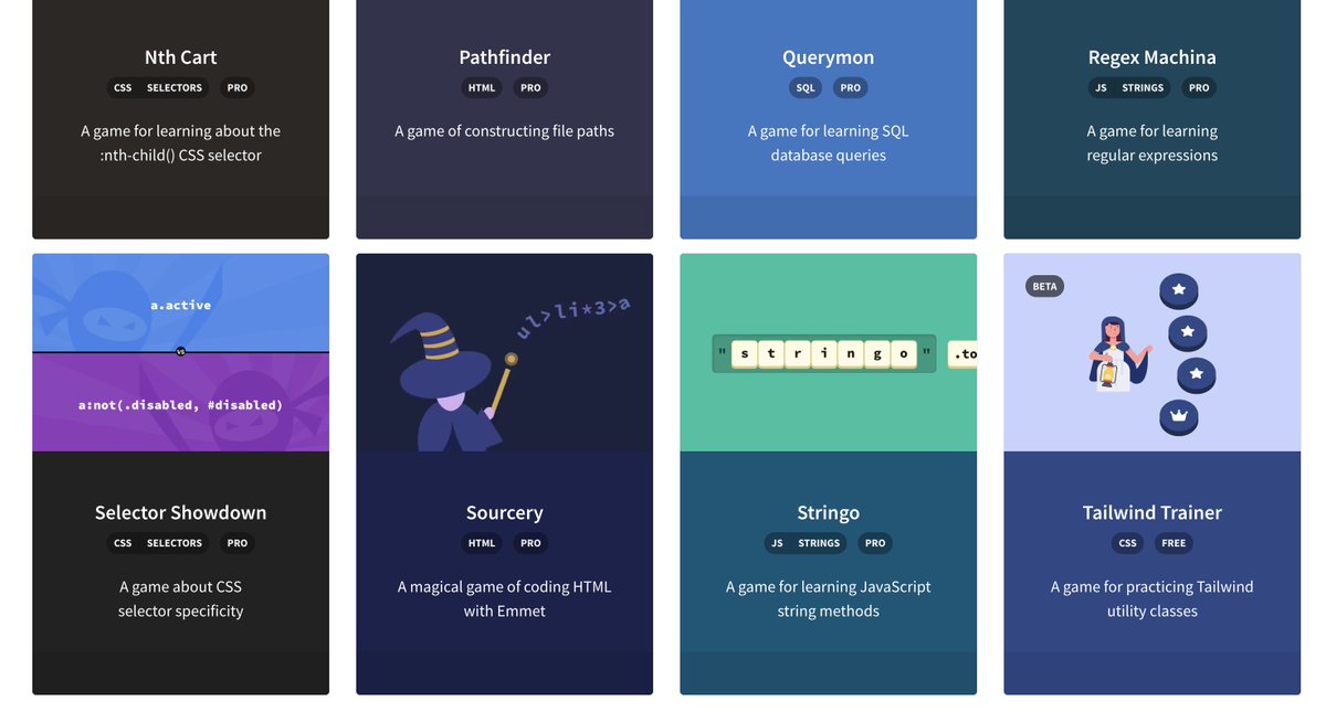 knowledgefxg's tweet image. 这个不错哟，一个免费边玩游戏边学前端的网站：Codepip 。把 HTML/CSS/JavaScript 和 SQL 等编程技能做成一个个交互式的游戏的网站。这样学习编程不枯燥了，通过游戏里闯关升级就能自然掌握技能的方式我很喜欢😋