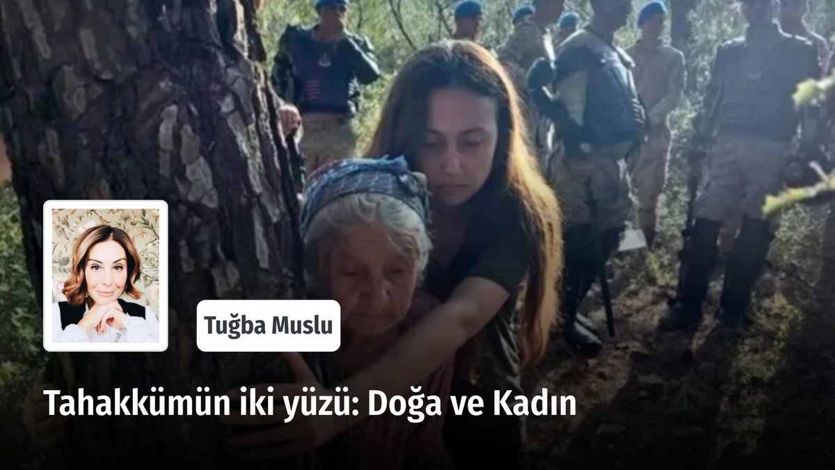 ❝ Ormanların susturulmasına, kadınların susturulmasına, nehirlerin kurutulmasına, bedenlerin kurutulmasına daha ne kadar izin vereceğiz? ❞

Tahakkümün iki yüzü: Doğa ve Kadın

✍️ Tuğba Muslu (<a href="/tgbamuslu/">Tuğba Şentürk Muslu</a>) yazdı.

Okumak için ➡️ yeniarayis.com/yazi/tahakkumu…
