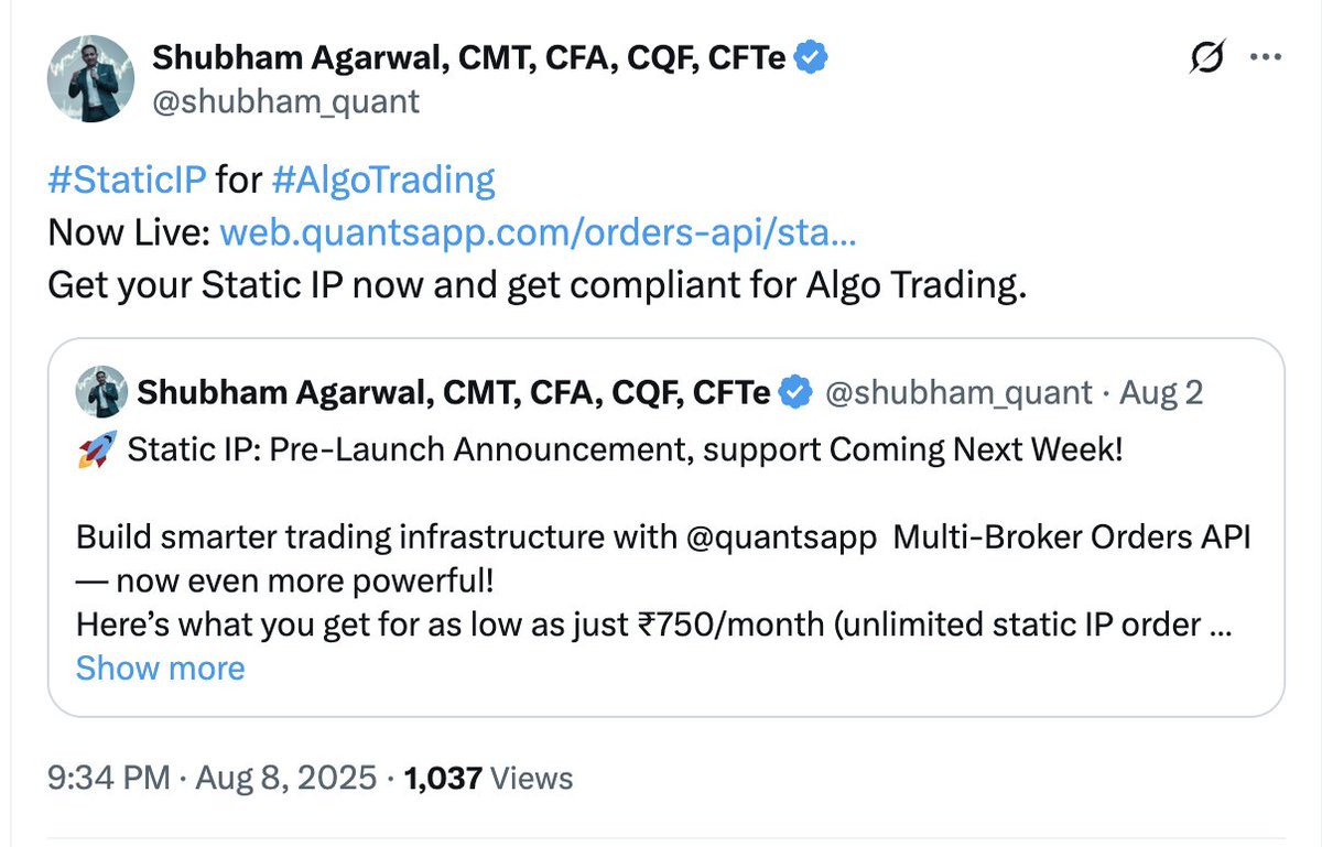 dbytesmith's tweet photo. @staticip_in, your pricing is a steal compared to competitors, with client-to-server e2e encryption and no logging.

Check the competition: They require sharing each order's complete details (all parameters) 😱 and facilitate request/response forwarding to/from brokers via them. https://t.co/ZTnO2elIJq