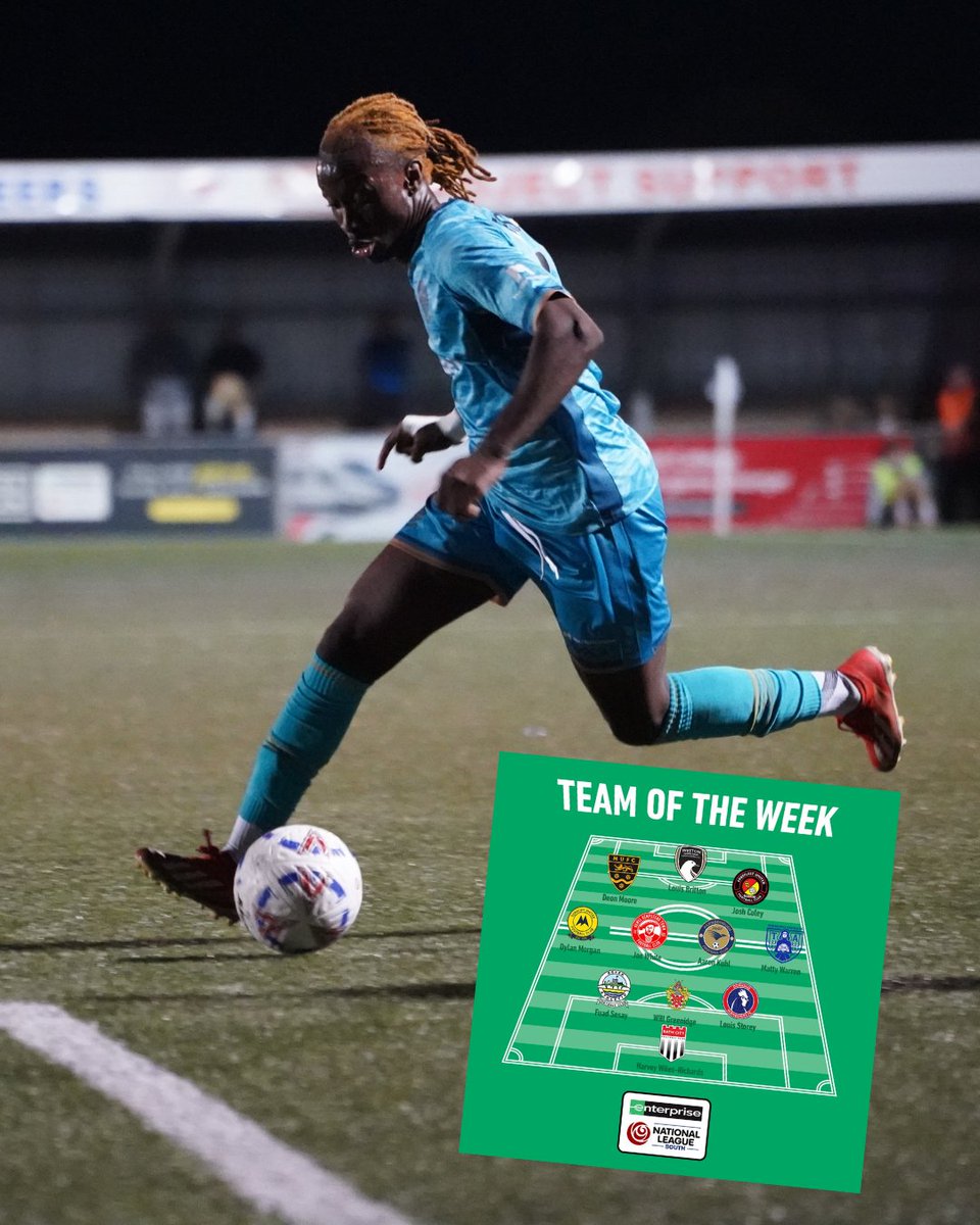 Dover Athletic FC (@doverathletic) on Twitter photo Fuad Sesay features in the <a href="/NL_Enterprise/">Enterprise National League</a> National League South (midweek) Team of the Week 🏅
Congrats Fuad 👏
#DAFC | ⚪⚫️ Fuad Sesay features in the <a href="/NL_Enterprise/">Enterprise National League</a> National League South (midweek) Team of the Week 🏅
Congrats Fuad 👏
#DAFC | ⚪⚫️