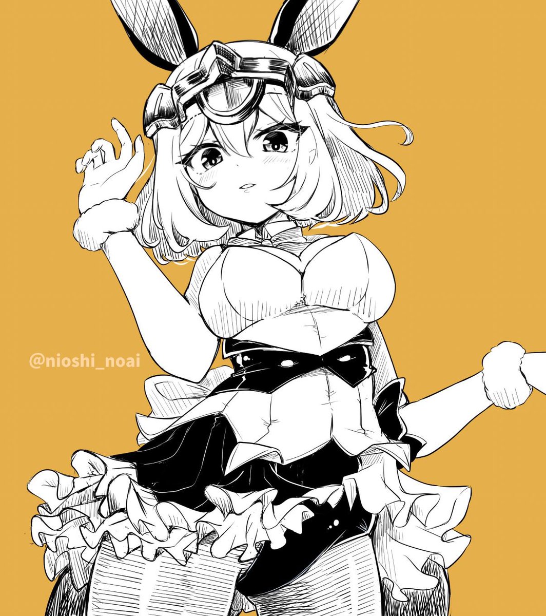 「バニーの日再掲 #アリスギアお絵かき #アリスギア #ダライアスバースト」|野愛におし@「奴隷モフ死」連載中のイラスト