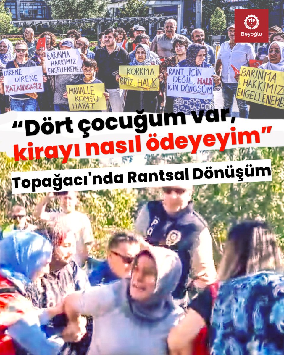 Rezerv yapı alanı ilan edilen İstanbul Topağacı Mahallesinde halkın tapulu evlerine el konularak barınma hakkı engelleniyor.

''4 çocuğum var, nasıl kira ödeyeyim?'' diye tepki gösteren yurttaşların payına ters kelepçe düştü.