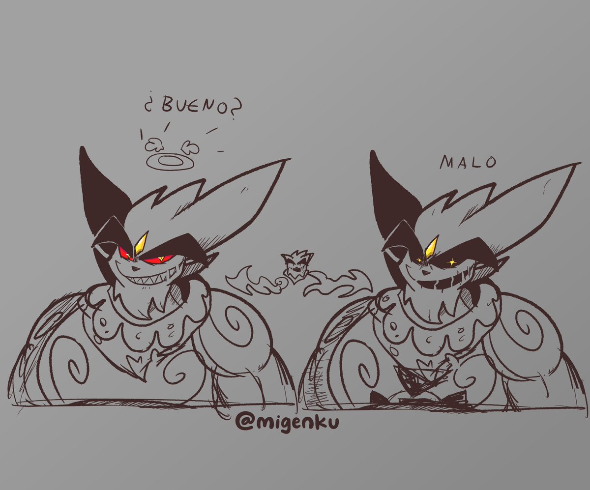 Si así es su forma "buena" no me quiero imaginar como sera la mala