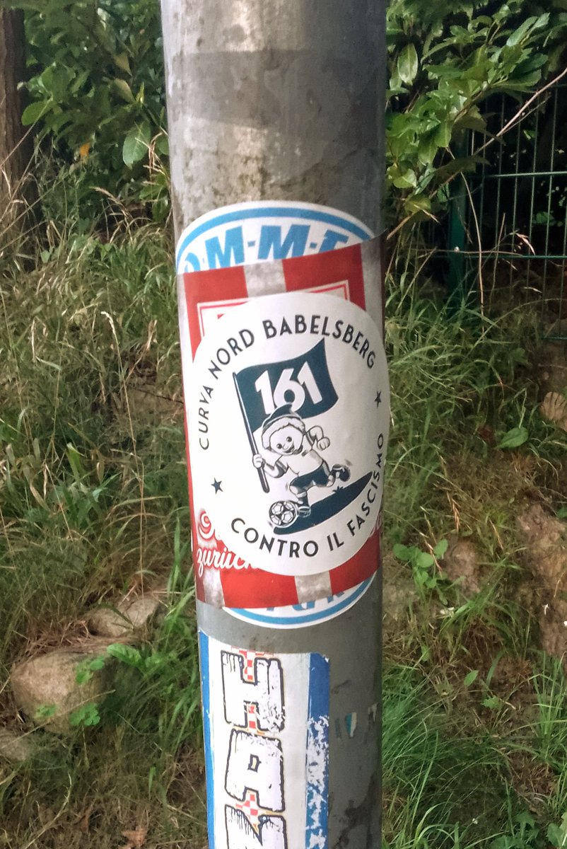 babelsberg03_en's tweet image. Rostock-Cottbus-Babelsberg #stickerwars #shaggy #forzanulldrei