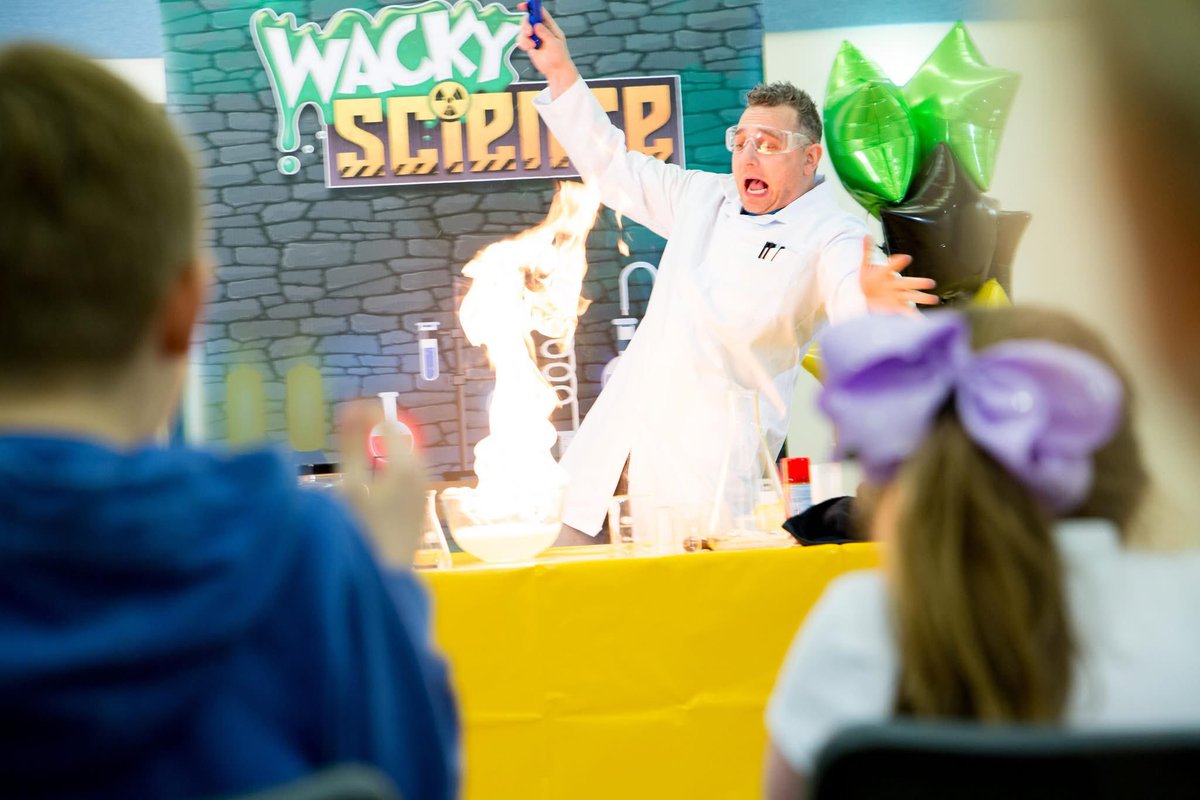 Our Wacky Science Party is bursting with chemical reactions, fiery reactions, and experiments that’ll have the kids gasping, laughing, and learning all at once! 🧪

Book your explosive party fun now at dnakids.co.uk/parties/wacky-…

#DNAKids #WackyScienceParty #KidsPartyIdeas #Science