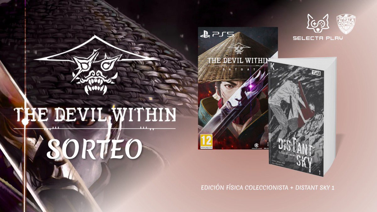 Alcalá Cómics (@alcalacomics) on Twitter photo 🩸🖤 ATENCIÓN SORTEAZO 🖤🩸
¡Consigue la espectacular edición coleccionista de The Devil within Satgat y el primer número del Manhwa Distant Sky!
Para participar:
- Seguir a <a href="/SelectaPlay/">Selecta Play</a> y <a href="/alcalacomics/">Alcalá Cómics</a>
- Repost y Like
- Menciona a una persona fan de la temática oscura
‼️ 🩸🖤 ATENCIÓN SORTEAZO 🖤🩸
¡Consigue la espectacular edición coleccionista de The Devil within Satgat y el primer número del Manhwa Distant Sky!
Para participar:
- Seguir a <a href="/SelectaPlay/">Selecta Play</a> y <a href="/alcalacomics/">Alcalá Cómics</a>
- Repost y Like
- Menciona a una persona fan de la temática oscura
‼️