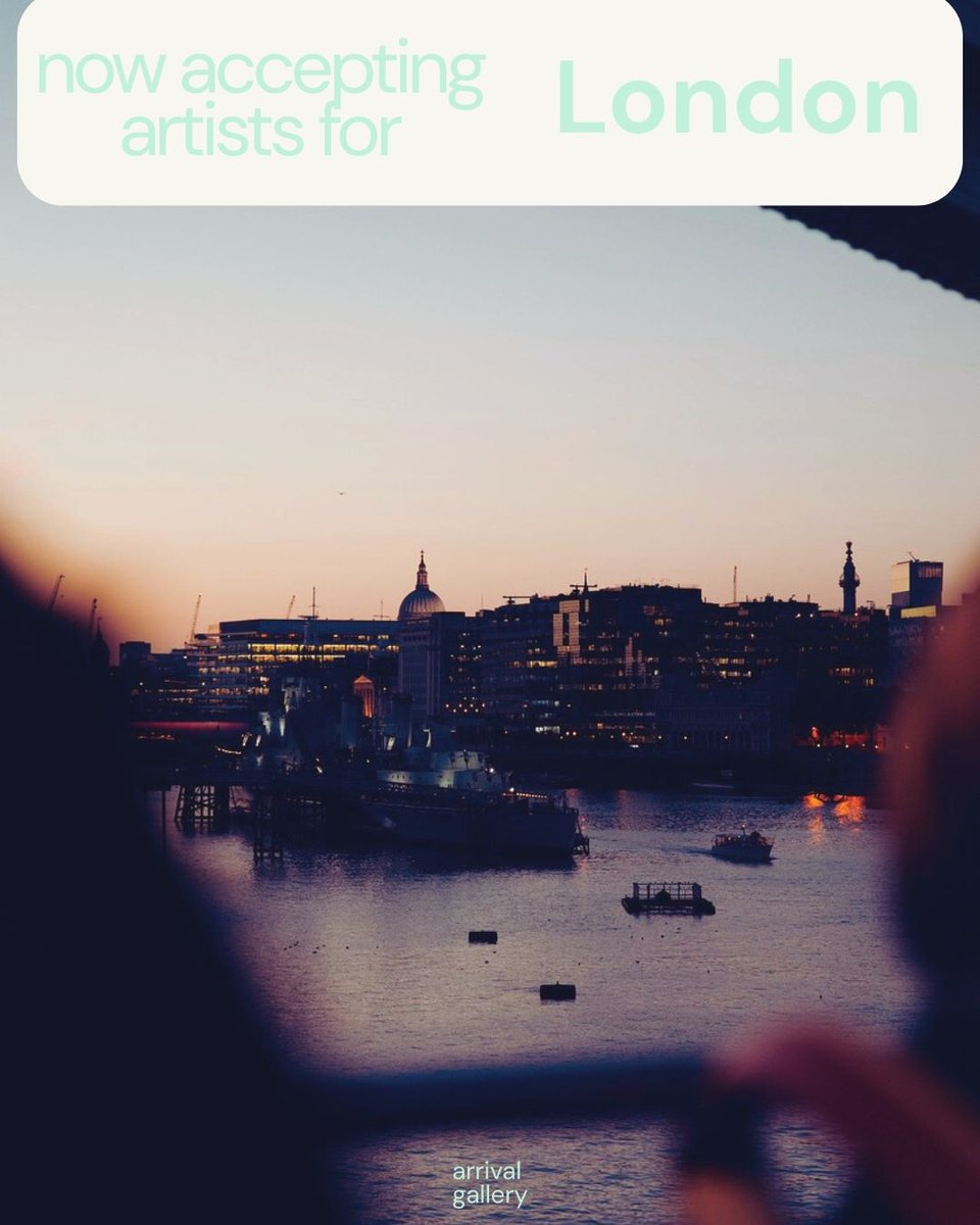 ArrivalGallery's tweet photo. London showcase 🎨🇬🇧
📍 114 King’s Cross Road
🗓 26–28 Sept 2025
⏳ Deadline: 5 Sept
#arrivalgallery #londonart https://t.co/7st42x9YgZ