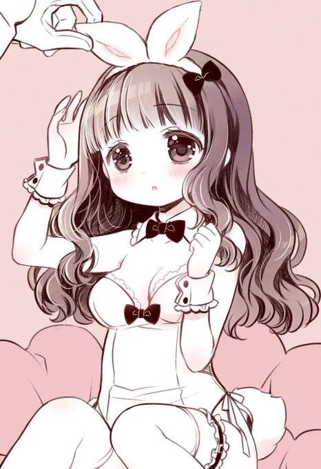 #バニーの日 やわらかうさ耳ぴゃん