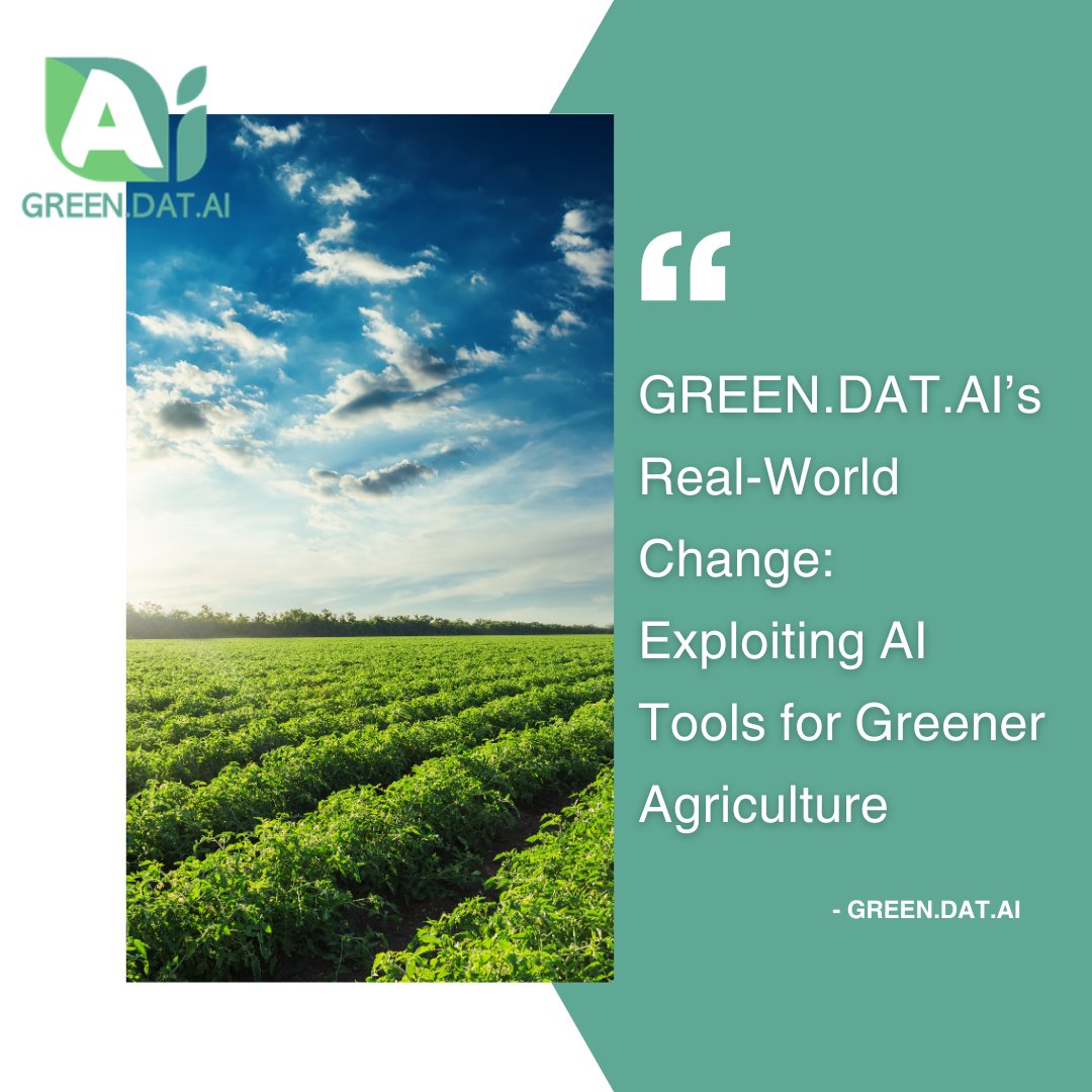 🌾 Can agriculture produce more with less impact? 🌱

<a href="/GREEN_DAT_AI/">GREEN DAT AI EU Project</a> is building AI tools to:🔁 Analyze data privately💧 Optimize water/pesticide use🌡️ Adapt to microclimates

🎯 Tools for 🚜 smart farming, 🚁 drone monitoring &amp; 📊 ESG reporting.

#AgriTech #Sustainability