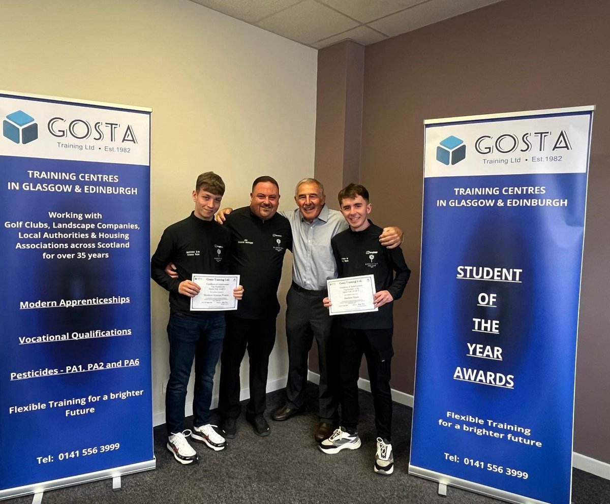Baberton GC - Course Report (@babertonreport) on Twitter photo ๐๐ฝโณFantastic achievement for two of our apprentices ๐จ๐ฝโ๐โญ
Our two Matthews have both been selected as student of the year for scqf level 5 and level 6. Outstanding work ๐ซก
A massive thank you to Gosta training for the fantastic support they offer us at Baberton G.C ๐๐ฝโณ๐ ๐๐ฝโณFantastic achievement for two of our apprentices ๐จ๐ฝโ๐โญ
Our two Matthews have both been selected as student of the year for scqf level 5 and level 6. Outstanding work ๐ซก
A massive thank you to Gosta training for the fantastic support they offer us at Baberton G.C ๐๐ฝโณ๐