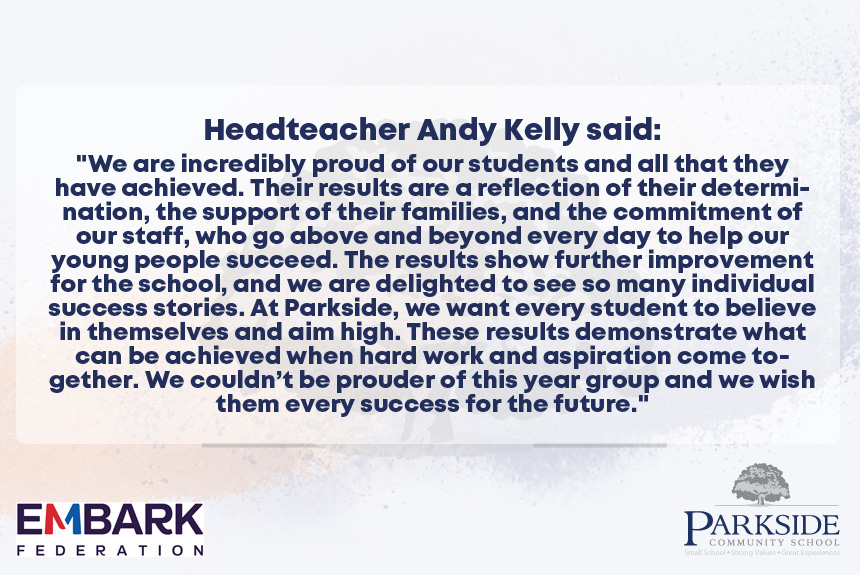 Parkside Community School tweet media