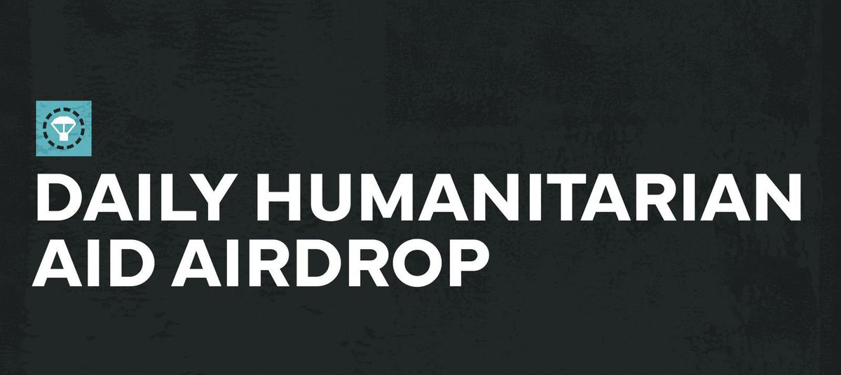 📦✈️ 7 Countries Coordinated Humanitarian Airdrop: An airdrop of 155 food aid packages for the residents of Gaza was conducted by the IDF in coordination with Jordan, the UAE, Germany, the Netherlands, France, Singapore and Indonesia, led by <a href="/cogatonline/">COGAT</a>.