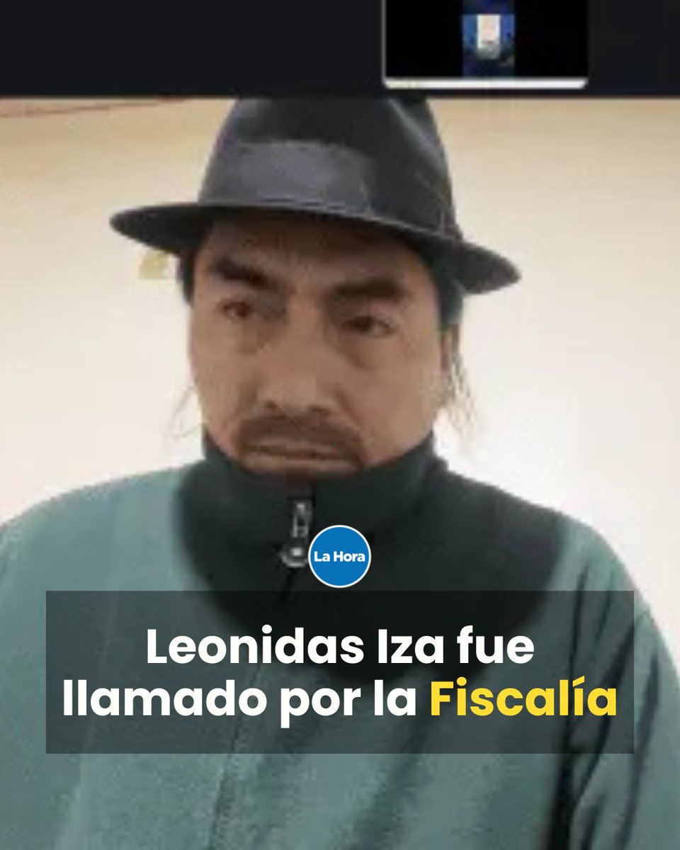 A las 03:00, la Fiscalía de Latacunga convocó a Leonidas Iza a una audiencia por la retención de los tres policías en San Ignacio, Cotopaxi 🤔. Conoce más 👉 lhra.ec/5QV40Sg