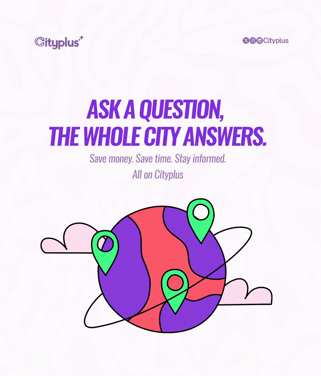 Imagine how much time &amp; money you’d save if you had real-time updates about your city. 

City+ is coming  🕺🕺🤸🏽