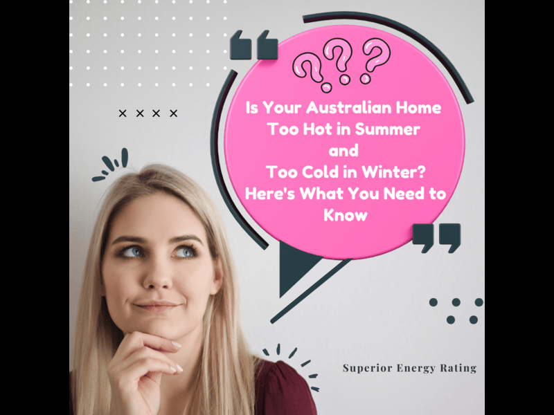 SERatingAU's tweet photo. Is Your Australian Home Too Hot in Summer and Too Cold in Winter? 

Here's What You Need to Know
https://t.co/cjQAoIpOR6

#energy #EnergyEfficiency #Australia #6starenergy #aussie #home #cold #hot #summertime #WINTER #Tips #family #articles https://t.co/1FltGD3iNR